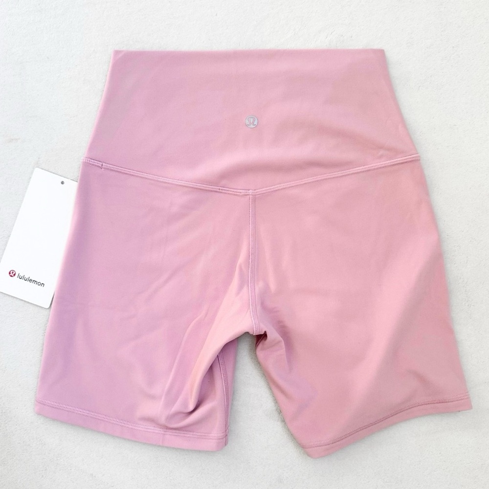 NWT Lululemon Align High-Rise Short 6” – Pink Haze – Size 6 - Picture 4 of 10